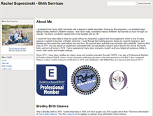 Tablet Screenshot of naturalbirth.supercinski.net